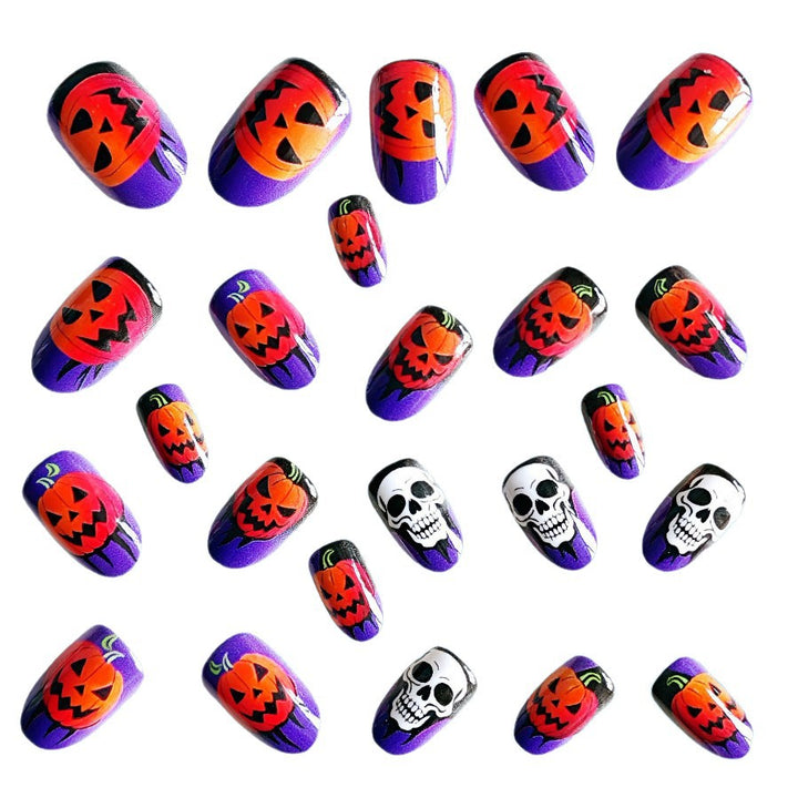 Halloween Nail Art Kunstnägel Karnz