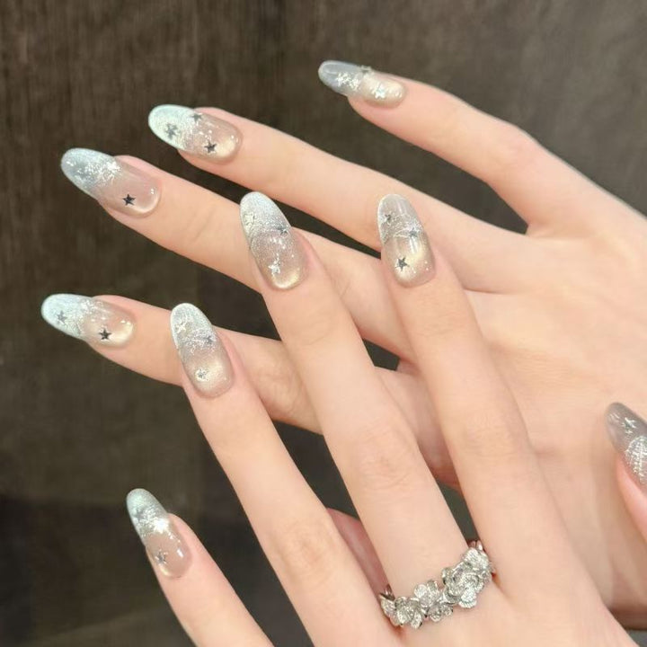 Premium Glitter Press-On Nail Tips Karnz