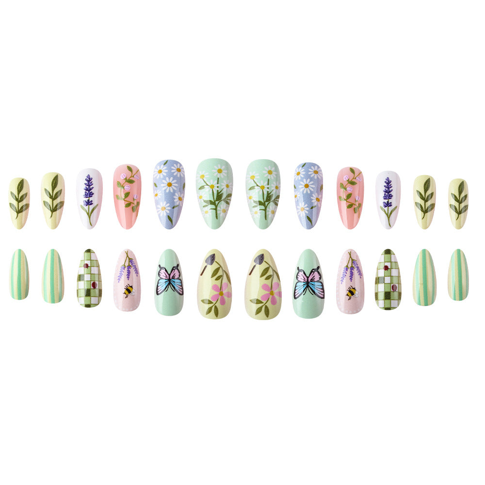 Künstlerische florale Nagelkunst Karnz 1787542804