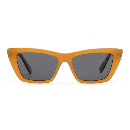 Damen Sonnenbrille im trendigen, geometrischen Design mit hochwertigem Kunststoffrahmen Karnz