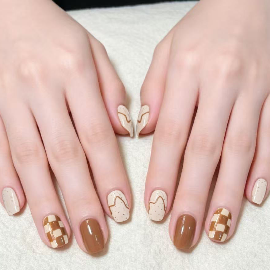 Chic Künstlerische Nageldesign Karnz