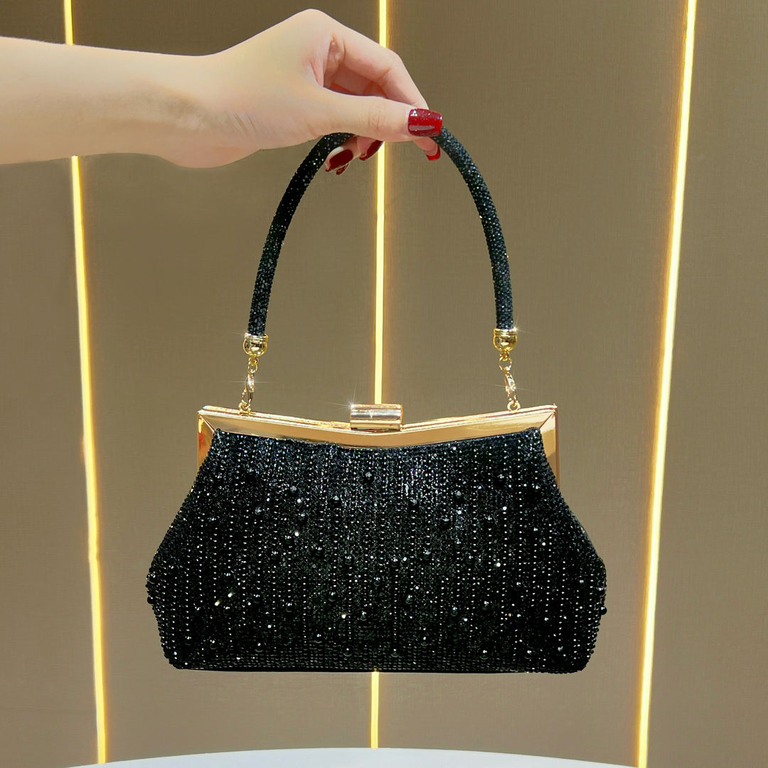 Perlenabendhandtasche