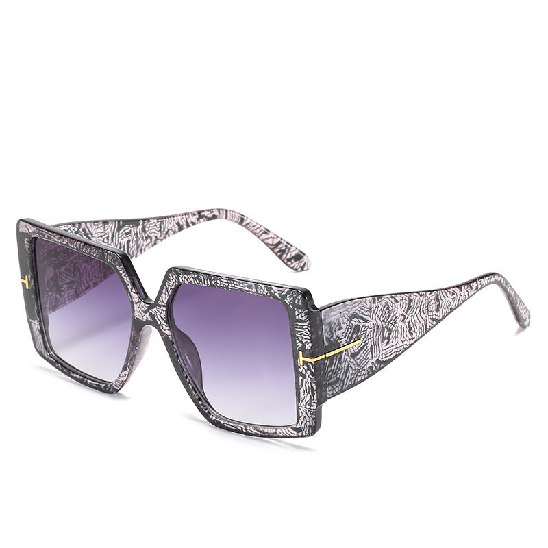 Einzigartige Oversized Geometrische Sonnenbrille Karnz