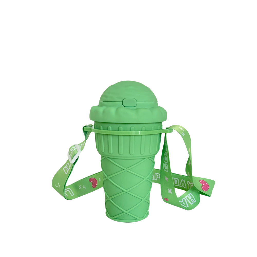 Damen kreative Eisbecher Trinkflasche Karnz