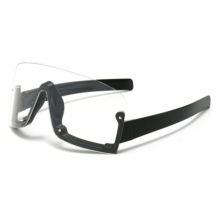 Damen sportliche visier Sonnenbrille Karnz