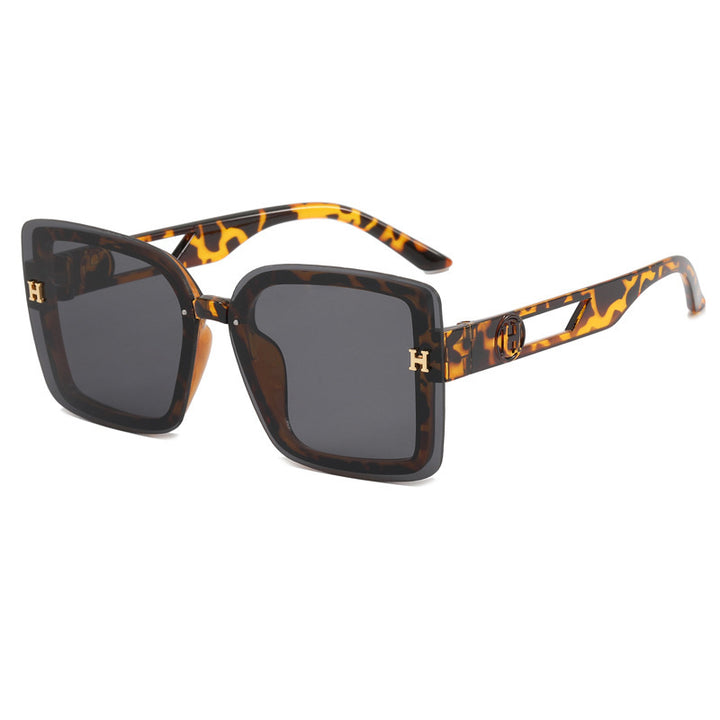 Damen moderne quadratische Sonnenbrille mit elegantem Design Karnz