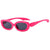 Damen moderne Sonnenbrille im auffälligen Retro-Stil Karnz