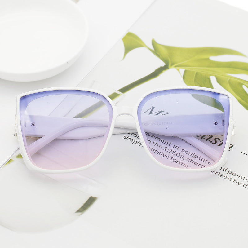 Damen Modische Oversized-Quadrat-Sonnenbrille Karnz