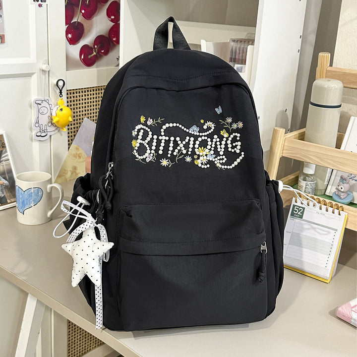 Stylische bestickte Freizeit-Rucksack Karnz 1791205296