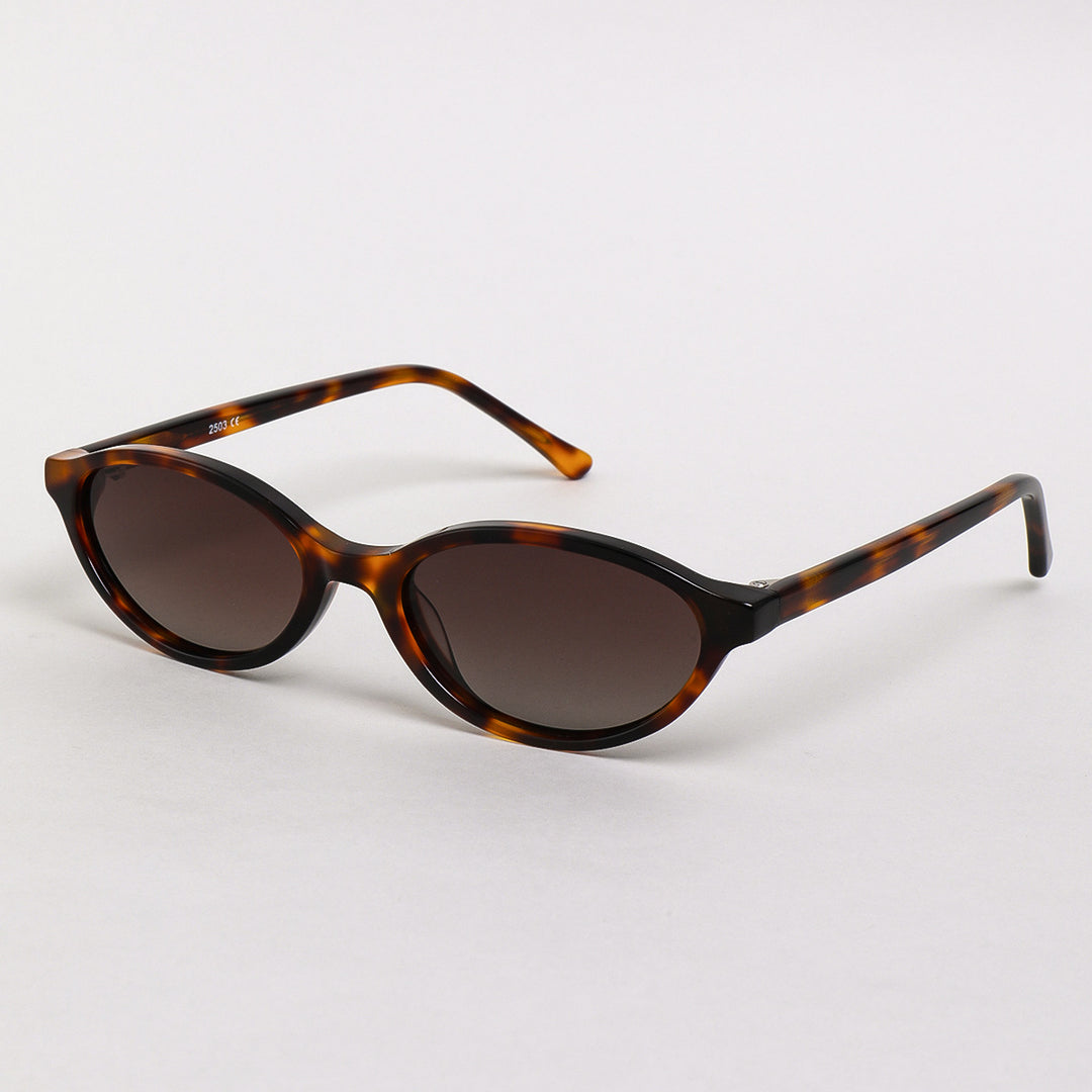 Damen stylische Sonnenbrille im eleganten Retro-Design Karnz