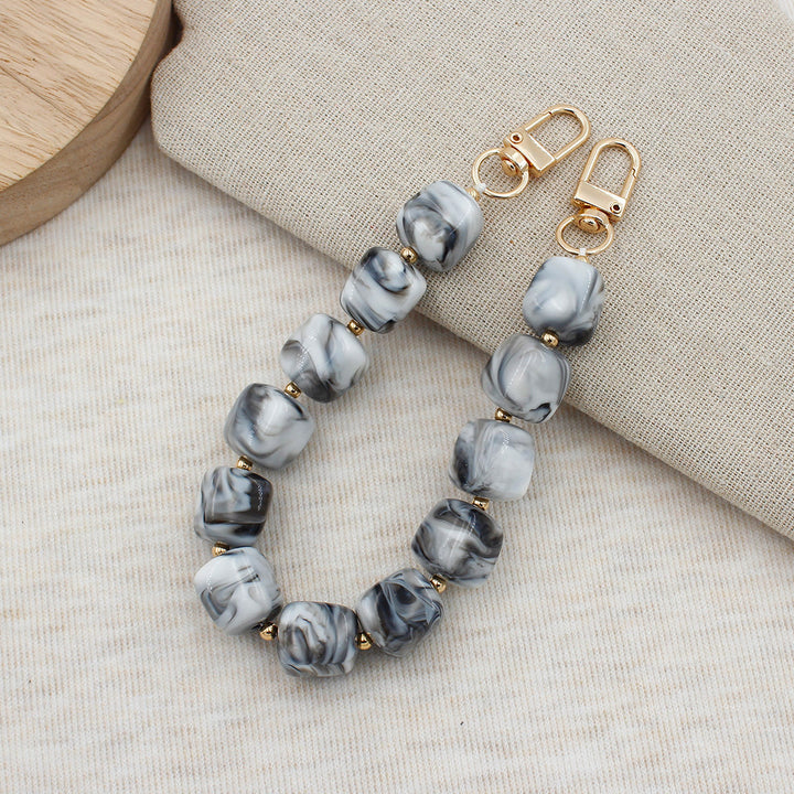 Chunky Beaded Brillen Kette Karnz