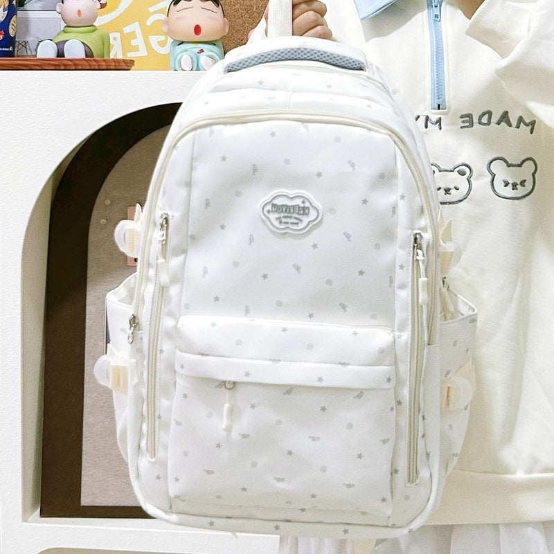 Lässiger Sternen-Print-Rucksack Karnz