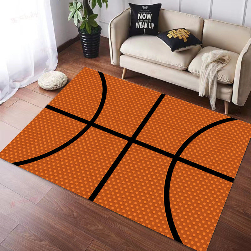 Basketball-Themen Bereich Teppich Karnz