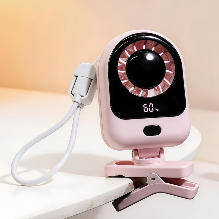 Tragbarer Clip-Handventilator Karnz