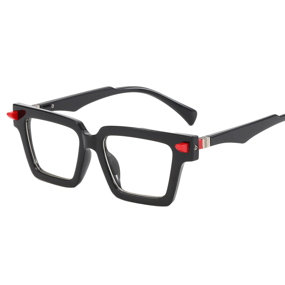 Damen modische Sonnenbrille mit einzigartigen geometrischen Akzenten Karnz