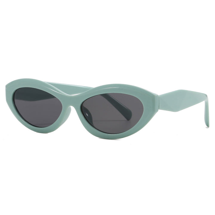 Damen Cat-Eye Sonnenbrille mit breitem Rahmen und UV-Schutz Karnz