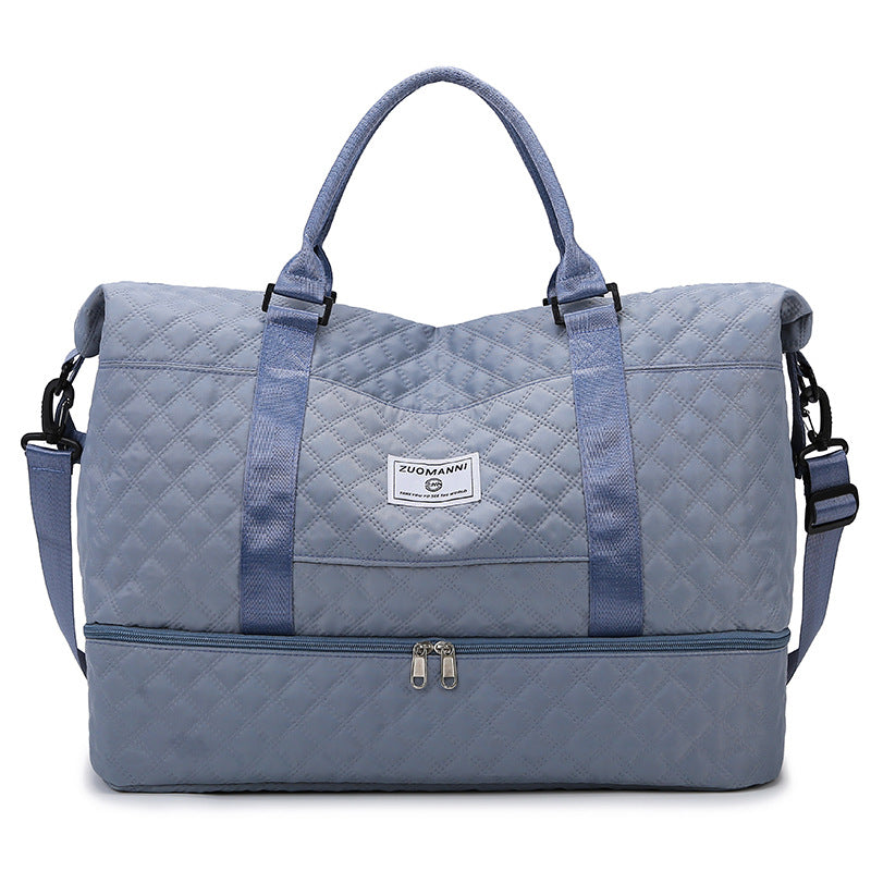 Stilvolle gesteppt Reis-Duffle Karnz