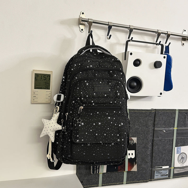 Sternmuster-Rucksack mit mehreren Fächern Karnz