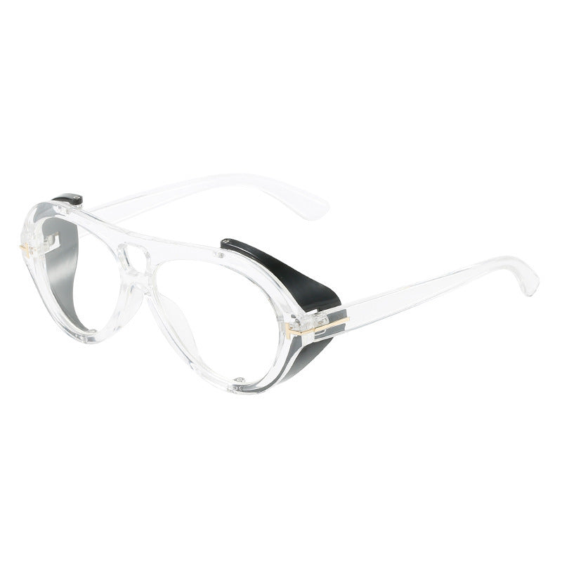 Retro-inspirierte Schild-Sonnenbrille Karnz