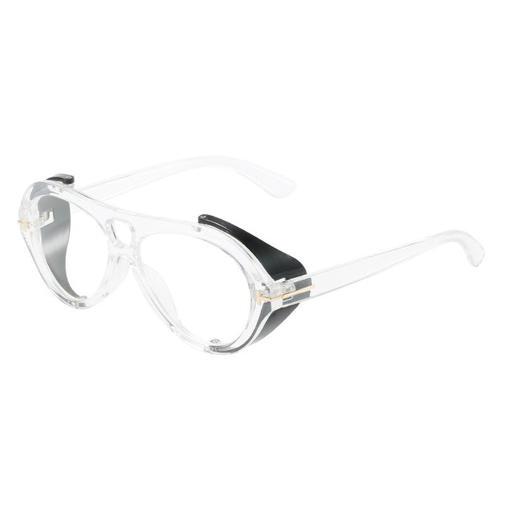 Retro-inspirierte Schild-Sonnenbrille Karnz