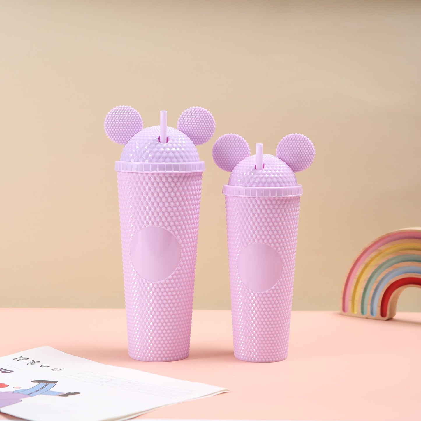 Damen Trendige und verspielte Becher mit Mickey-Maus-Ohren Karnz