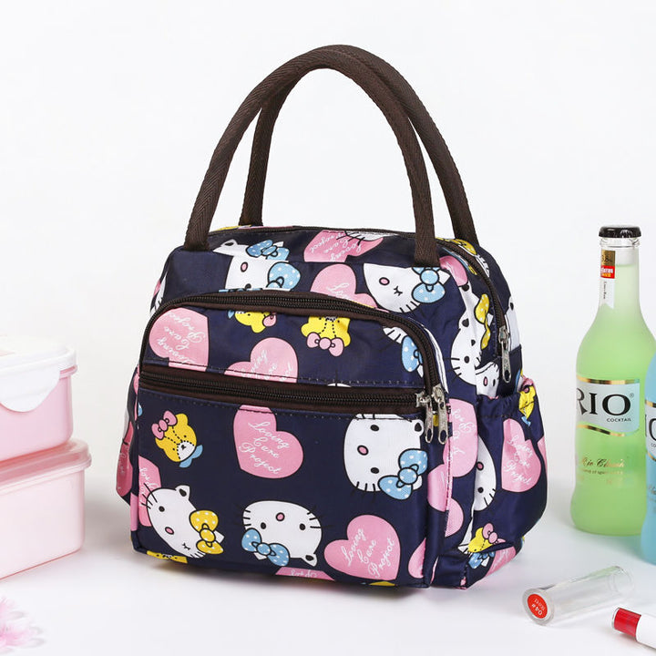 Katmuster isolierte Lunch-Tasche Karnz