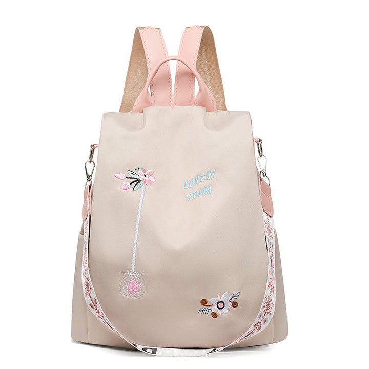 Stilvoller Gestickter Rucksack Karnz