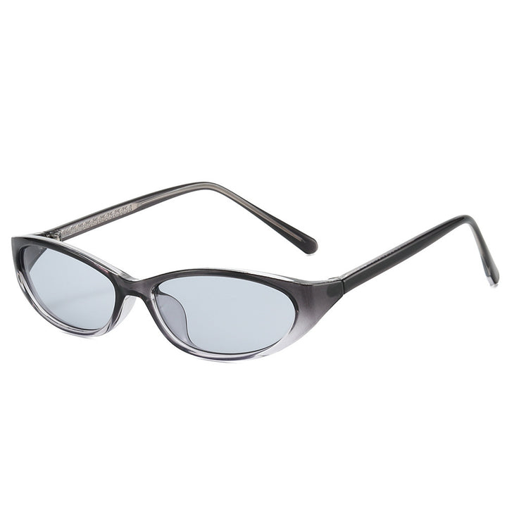 Cat-Eye-Fashion-Sonnenbrille mit dekorativen Akzenten Karnz