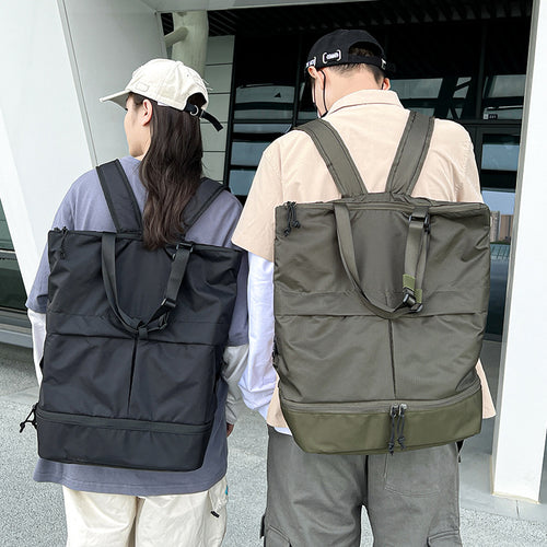 Umwandelbare stilvolle Tragetasche Rucksack Karnz