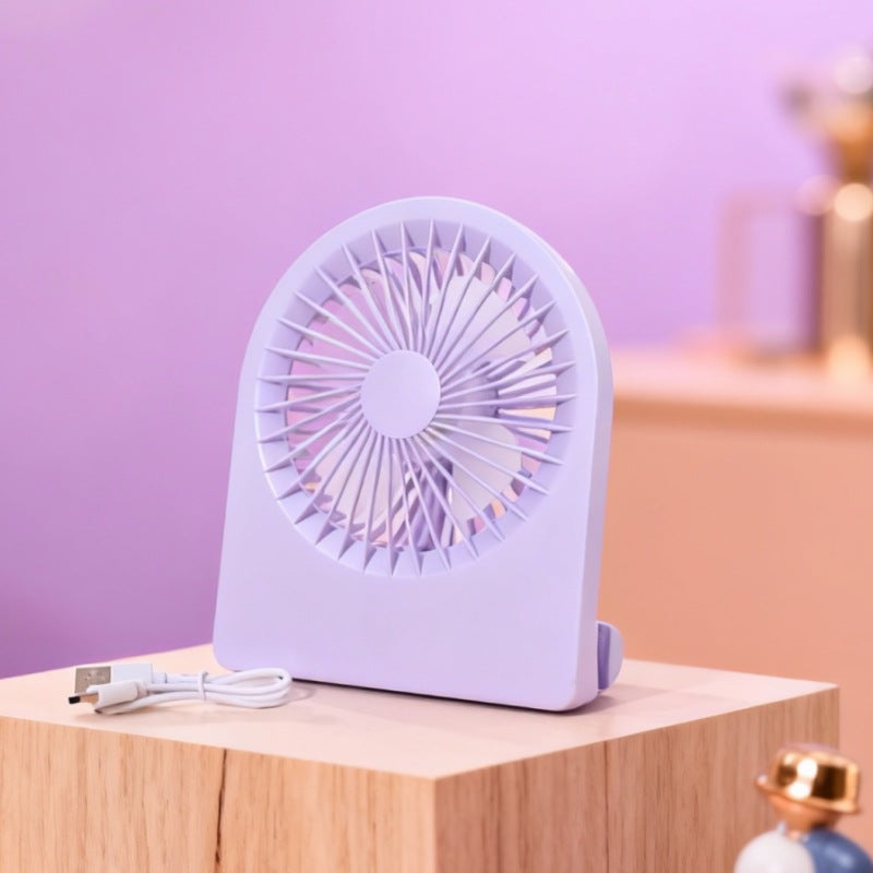 Damen Kompakter Tischventilator mit USB-Anschluss und leisen Betriebsmodi Karnz