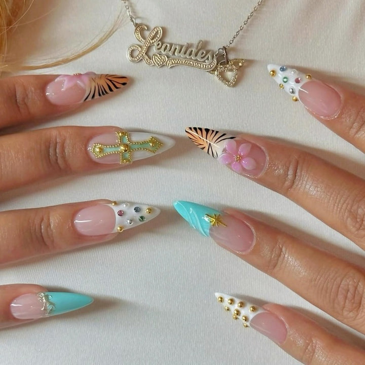 Themed Press-On Nagelkunst Set Karnz