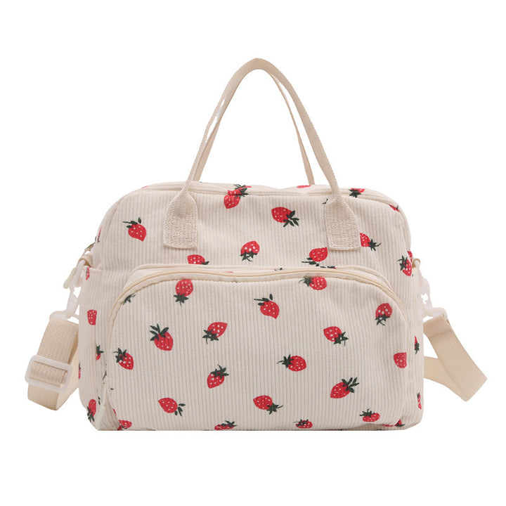 WoPlayful Erdbeer Druck Crossbody Tasche Karnz