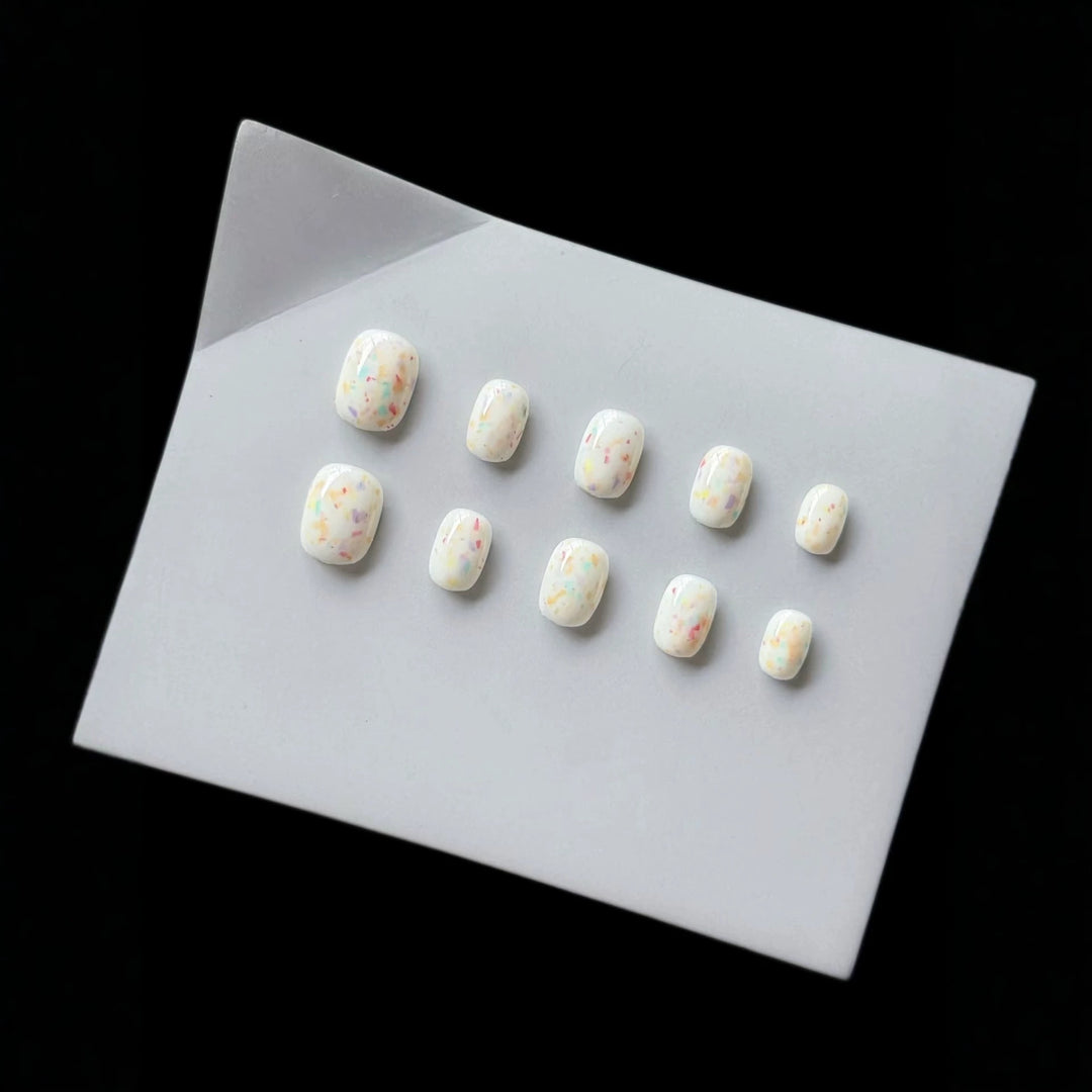 Buntes Premium Press-On Nail Art Set