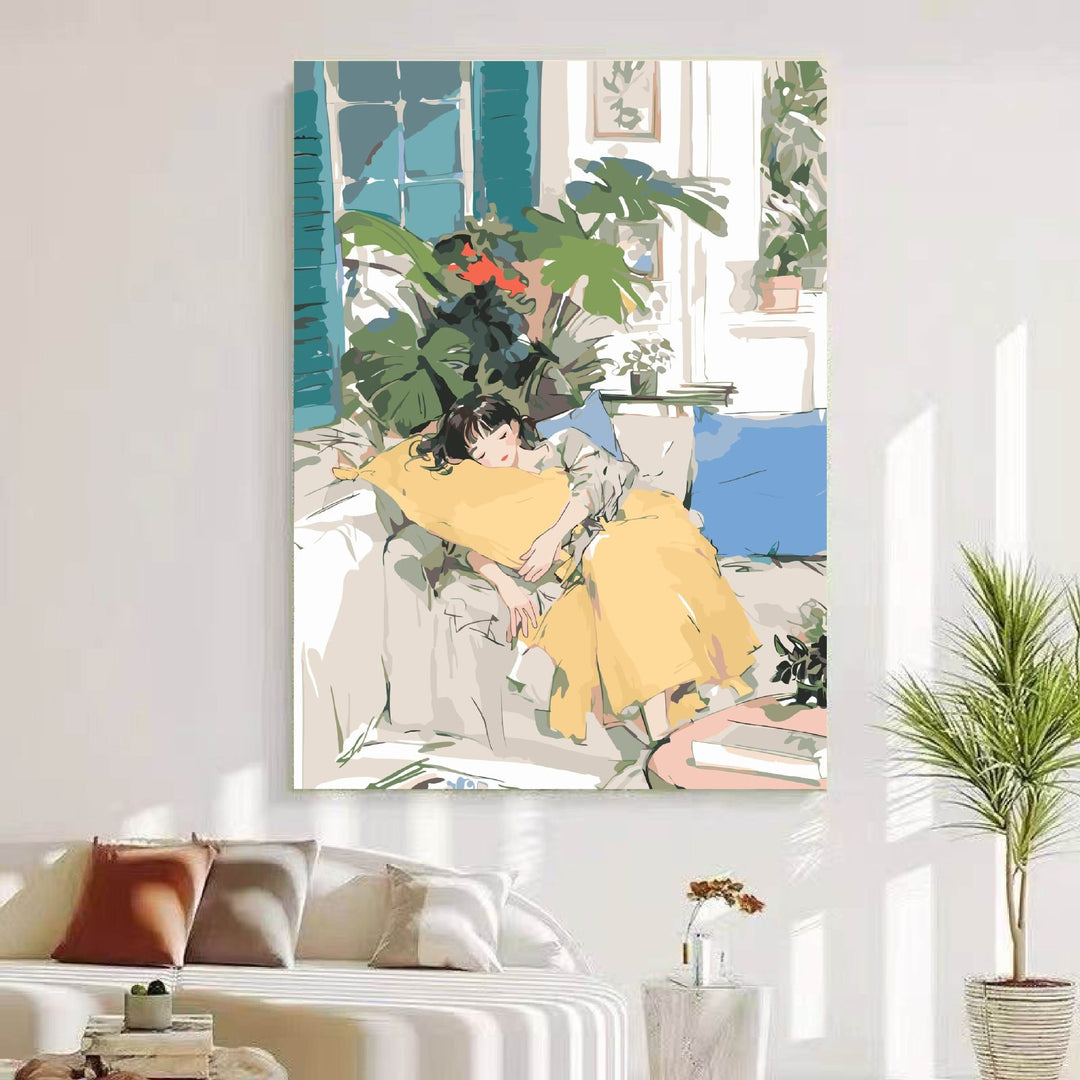 Cozy Lifestyle Leinwandkunst Karnz