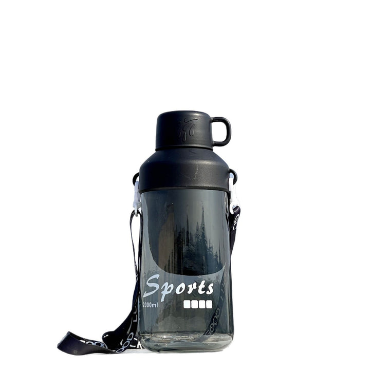 Unisex Großvolumige Trinkflasche mit praktischem Ausgießer Karnz