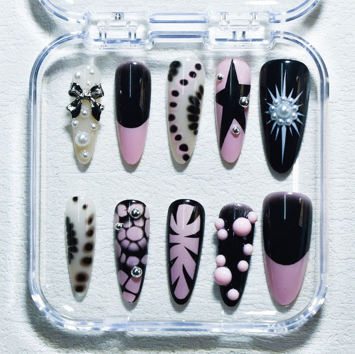 Künstlerisches 3D Nagelkunst Set Karnz