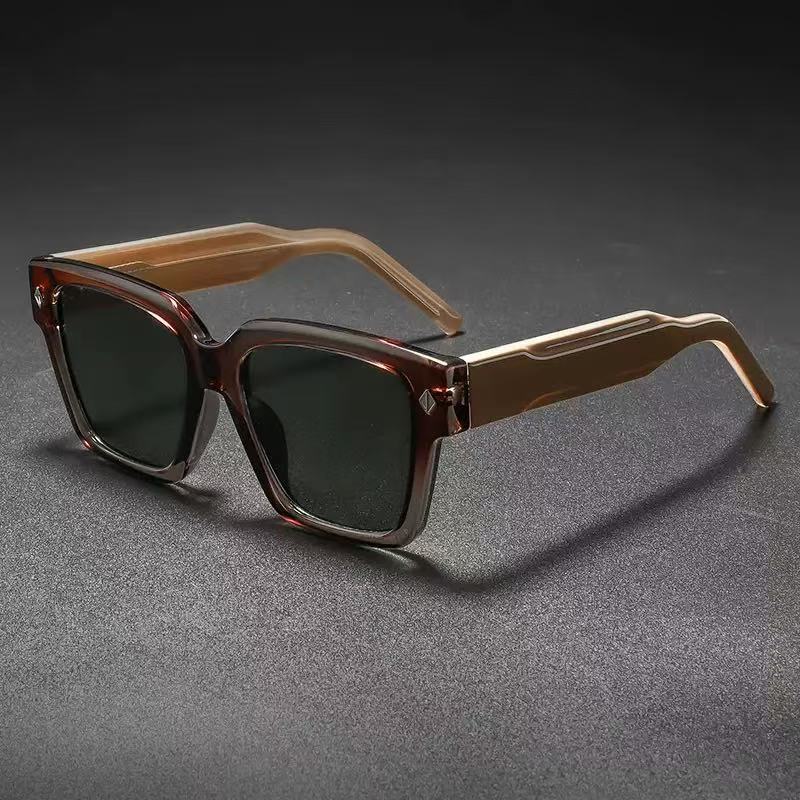 Damen Stylische Sonnenbrille mit markanter quadratischer Fassung Karnz