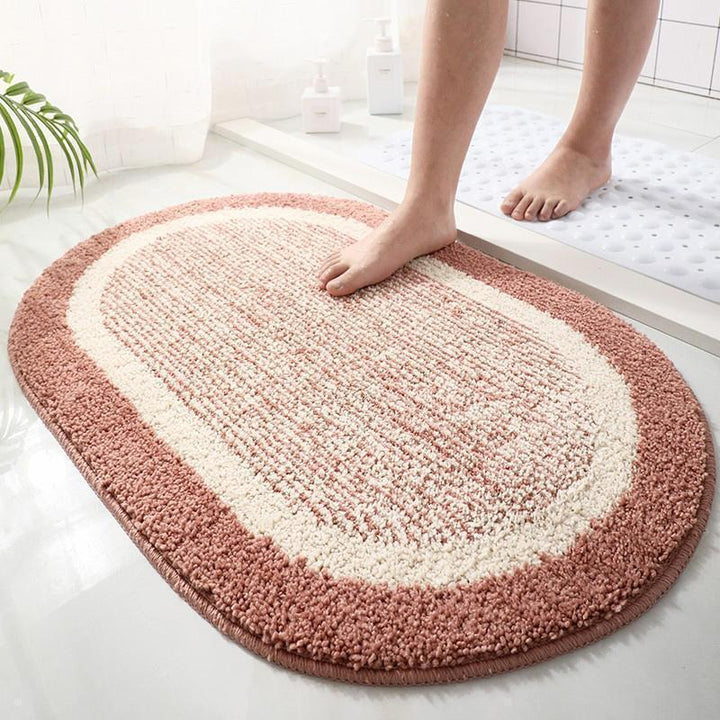 Plüsch Mikrofaser Badezimmerteppich Karnz
