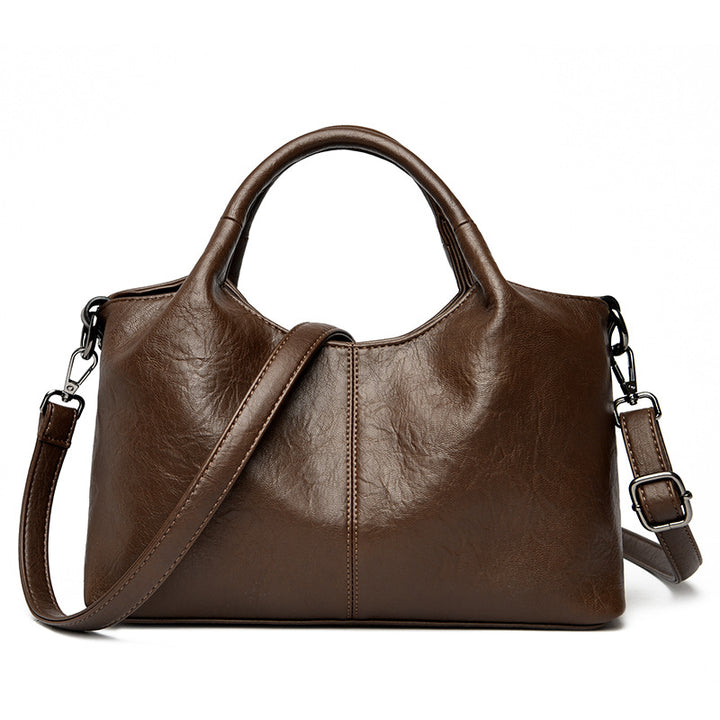 Klassische Kunstleder Handtasche Karnz