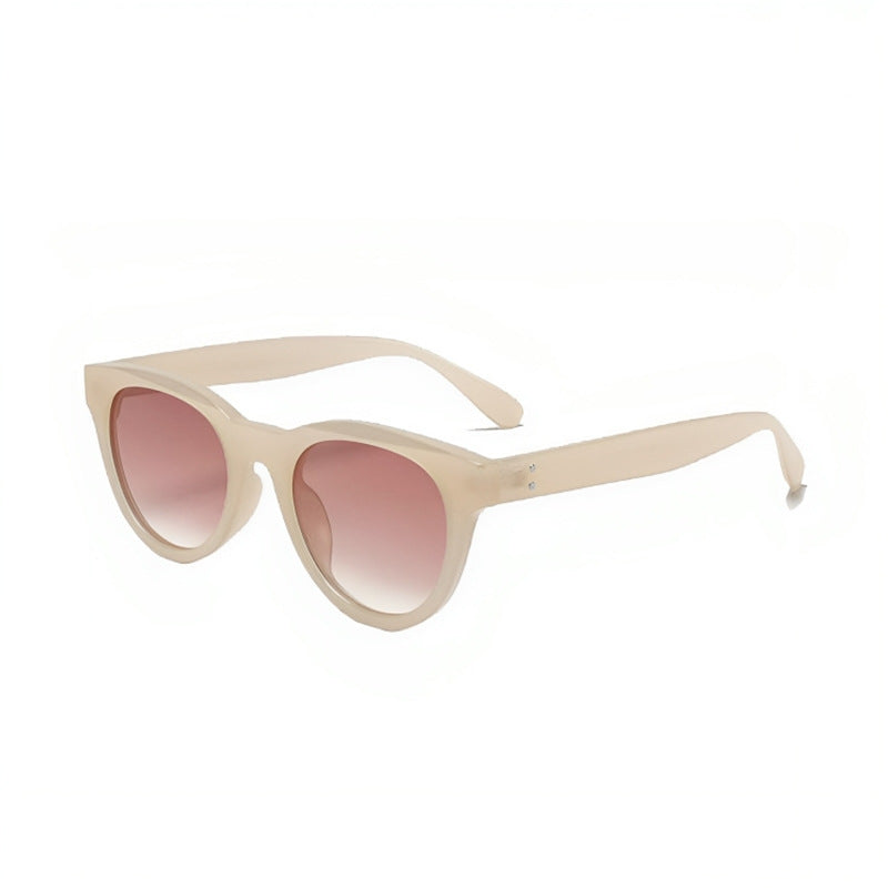 Damen Modische Oversized-Sonnenbrille im eleganten, geschwungenen Design Karnz