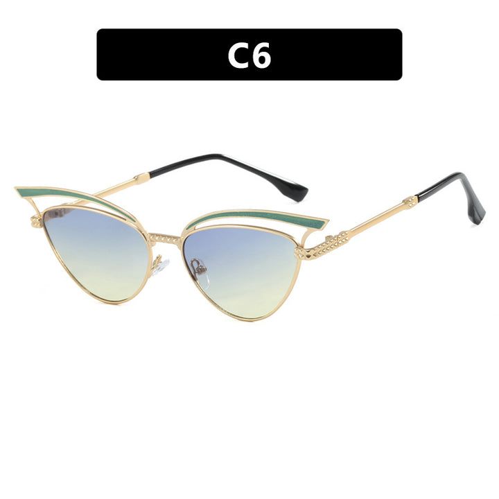 Damen Cat-Eye Brille mit filigranem Designelement Karnz