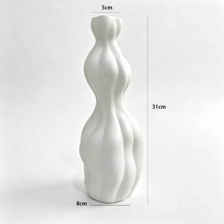Abstract Skulptural Dekorative Vase Karnz