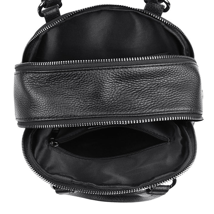 Multifunktionale Lederhandtasche Karnz