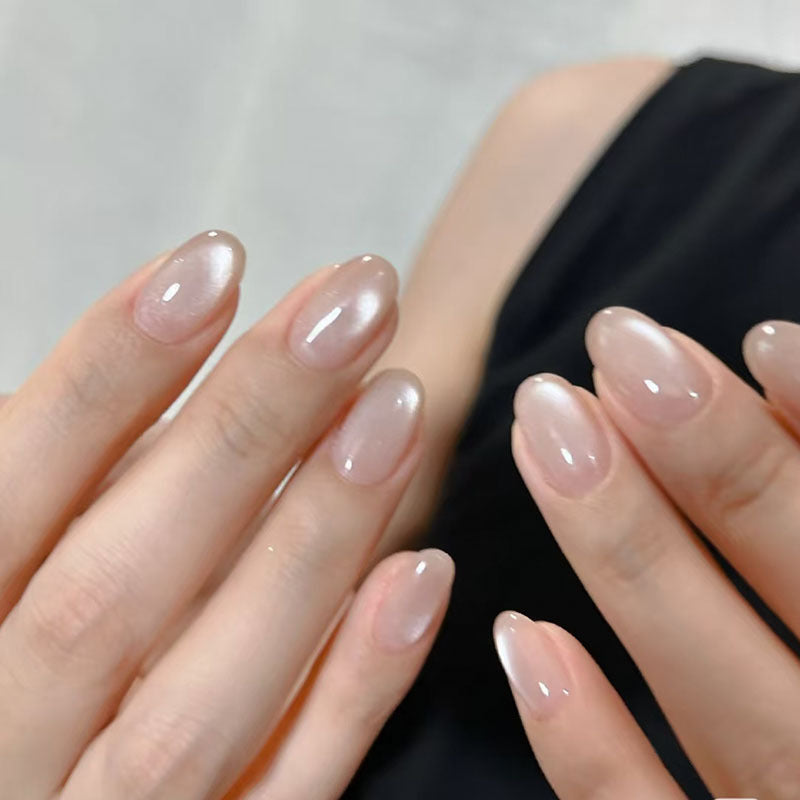 Natürlich Glänzendes Nagelset