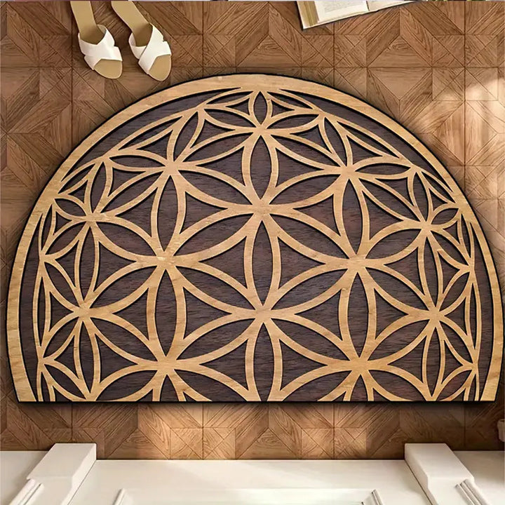 Mosaik Dekorativer Eingangsteppich
