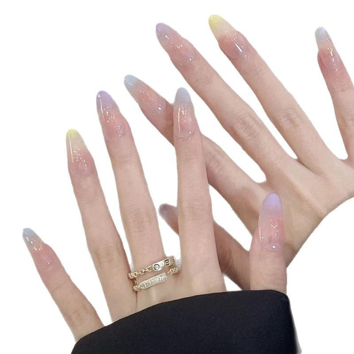 Niedliches Bären-Thema Press-On Nagelset Karnz