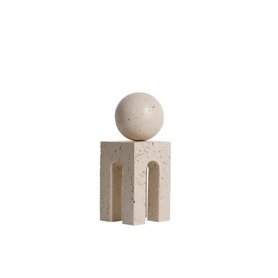 Minimalistische abstrakte Skulptur