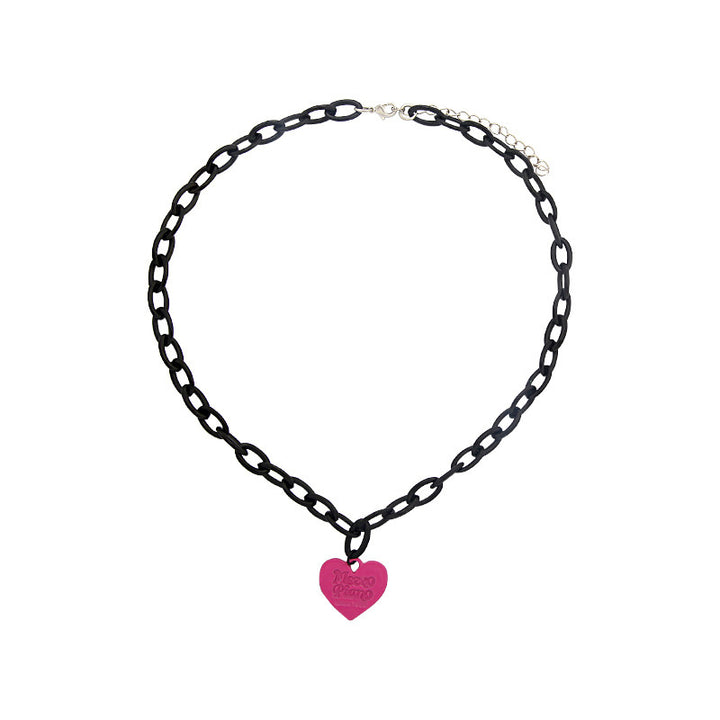 Herz Anhänger Choker Halskette Karnz