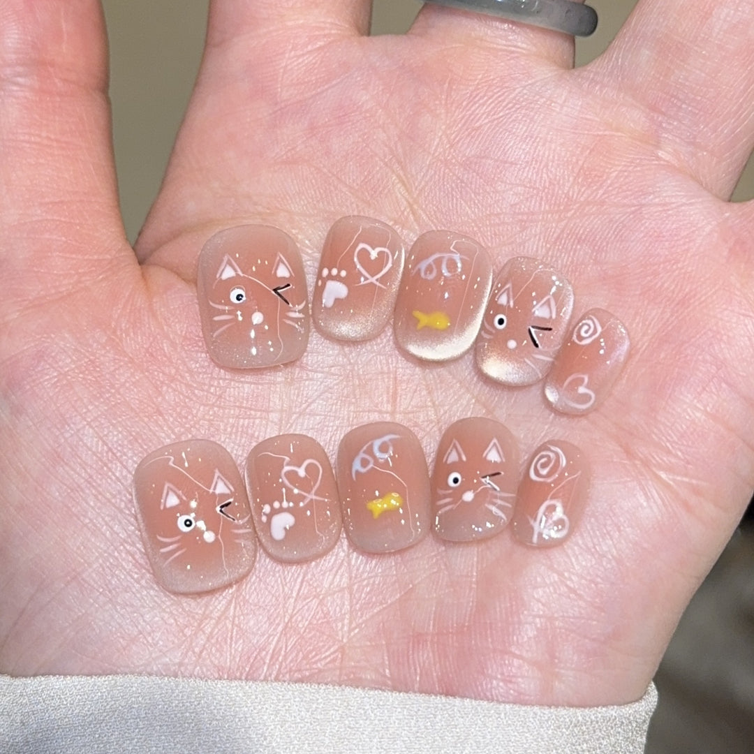 Verspielt Künstliches Nageldesign Karnz