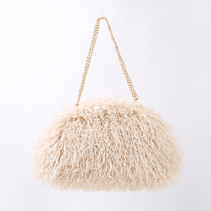 Fluffige Flauschtasche